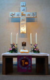 Altar im Advent